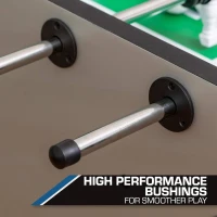 EastPoint Sports Monaco 54"" Official Competition-Size Deluxe Foosball Table — Indoor Multiplayer, Includes 4 Foosballs(m-4)