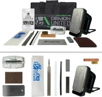Demon Complete Basic Tune Kit with Wax — All-In-One Ski & Snowboard Tuning Set(m-1)