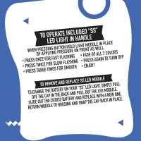 Geospace Winter Ski Skate – Foldable Snow Scooter / Ski Skooter with Handle LED | Portable Sandboard & Snow Skate for Kids and Teens(m-7)