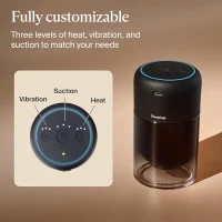 Therabody TheraCup – Smart Portable Cupping Device with ThermaVibration for Localized Muscle Tension Relief and Improved Circulation(m-6)