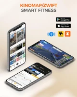 pooboo E399 Elliptical Machine — Home Elliptical with 16-Level Resistance, Hyper-Quiet Magnetic Rear Drive, 15.5 in Stride, LCD Monitor, 350 lb Capacity(m-6)