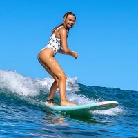 Wavestorm Classic 8ft Soft-Top Surfboard — Soft Foam, 3-Stringer EPS Core, HDPE Slick Bottom(m-2)