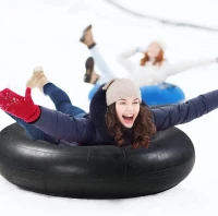 Bradley Heavy-Duty Butyl Rubber Inner Tube for Snow Tubing, River Floating, Pool Closing & Whitewater(m-8)