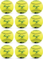 DUDLEY Slowpitch Softballs, 11-inch USSSA, Official Quality — Multiple 12-Count Options(m-2)