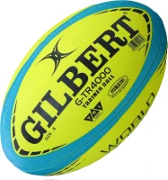 World Rugby Shop x Gilbert G-TR4000 Rugby Ball — Hand‑Stitched 3‑Ply Training Ball (Sizes 3, 4 & 5, Youth & Adult)(m-1)