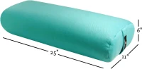 Hugger Mugger Standard Yoga Bolster — Firm, Supportive, Upholstery-Grade Fabric, Handmade in USA(m-2)