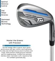 PGF Gold Tour Precision Complete Golf Club Package Set for Men & Women – Driver, Fairway, Hybrids, Irons, Wedges & Putter(m-7)