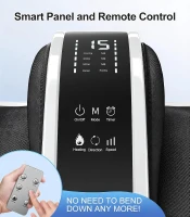 CARESKY Shiatsu Foot Massager with Heat and Rolling Deep-Kneading — Multi-Mode Relief for Plantar Fasciitis & Neuropathy, Fits Up to Size 14(m-5)