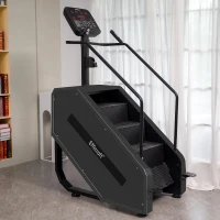 Commercial-Grade Stair Climber with LED Screen – Continuous Stair Stepper, 15 Speed Levels (15–164 Steps/Min), Heavy-Duty Stair Master(m-1)