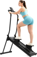 ERGOLIFE Foldable Stair Stepper – 6-Level Magnetic Resistance, Low-Noise Compact Stairmaster with 350LB Capacity(m-1)