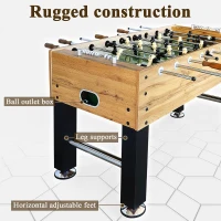 Seydrey 55"" Competition Foosball Table, Black Finish with Chrome Steel Rods(m-3)
