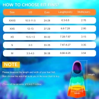 Short Silicone Swim Fins for Kids – Training Flippers for Children, Boys & Girls, Beginner-Friendly(m-5)