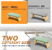 Bamboo Folding Meditation Bench with Cushion (Green) – Ergonomic Seiza Kneeling Stool with Magnetic Locking Hinges and Carry Bag(m-4)