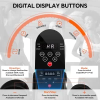 2025 Under-Desk Elliptical Machine – Electric Exerciser Pro (As Seen on TV) with 16 Speeds (16–105 RPM), 16 Auto Programs, Quiet, Fully Assembled with Remote Control(m-5)