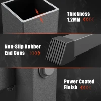 3-Tier Adjustable Dumbbell Rack — Heavy-Duty Weight Stand (Rack Only) with 1100 lb Capacity for Home Gym(m-5)