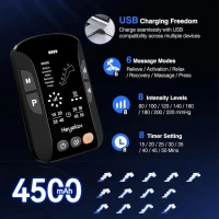 Heyelax Air Compression Leg Massager with Heat — Cordless Recovery Boots Sleeve for Circulation & Pain Relief, Thigh-to-Foot Compression (Large, 2-Pack, FSA)(m-5)