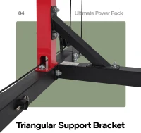 MAJOR FITNESS Drone1 Power Cage — Multi-Function Power Rack with Cable Crossover & Landmine, Heavy-Duty(m-5)