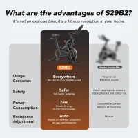 MERACH Self-Powered Magnetic Exercise Bike — 40 lb Flywheel, 350 lb Capacity, Auto-Adjust Resistance & App Connectivity(m-7)