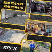 Apex Sports 4 x 4.5 Ft Multi-Sport Rebounder – Adjustable Angles, Durable Construction, Portable Trainer(m-7)