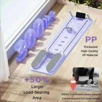 CroyVine Pilates Board - Multi-Purpose Portable Reformer Kit, Convertible Home Fitness System(m-7)