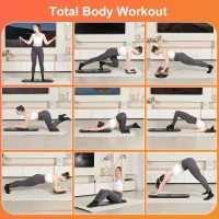 Portable Foldable Pilates Board Reformer for Home Workouts – Multifunctional Trainer for Women(m-2)