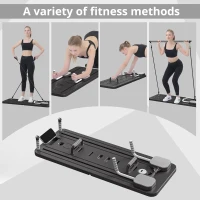 JANUA Pilates Board - 5-in-1 Foldable Pilates Reformer Sliding Board for Home Workouts(m-2)