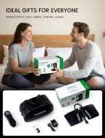 Medisana Leg & Calf Massager with Heat and Air Compression - Adjustable Circulation Therapy for Edema and Pain Relief (White)(m-9)