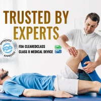 Heyelax Medical-Grade Full Leg Compression Massager (Medium) — Recovery Boots with Thigh-to-Foot Air Chambers, Fast Pump, FSA Eligible(m-4)