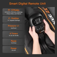 Sequential Air Compression Recovery System (Small) - Professional Full-Leg Compression Boots for Faster Recovery & Improved Circulation, Zip-On Fit(m-8)