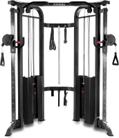 XMARK Functional Trainer — Dual 200 lb Stack Cable Crossover with Upgraded Attachments and Built-In Pull-Up Station for Full-Body Training(m-2)