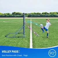 Winthai Soccer Rebounder Net 5.9 x 5 ft - Multi-Angle Training Rebounder for Passing, Control & Drills(m-5)
