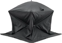 VEVOR Pop-Up Ice Fishing Shelter — Hub-Style Portable Tent, Insulated or Non-Insulated Options, Waterproof 300D Oxford Fabric, Includes Anchors, Ropes & Carry Bag (90 x 90 x 80 in)(m-10)