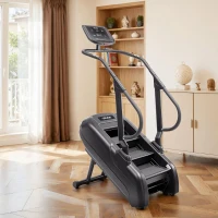 VEVOR Continuous Climber Stair Stepper with 14.5"" LED Display, 15 Speed Levels (28-168 SPM), 330 lb Capacity for Home Cardio and Lower-Body Training(m-8)