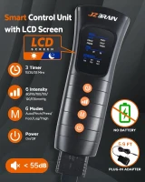 Sequential Air Compression Recovery System — Professional Full-Leg Compression Boots for Circulation, Pain Relief and Muscle Recovery (Athletes & Active Users)(m-8)