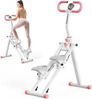 Vertical Climber Stair Stepper for Home - Full-Body Exercise Machine with Handlebar, Stable Frame and 3 Height Settings(m-1)