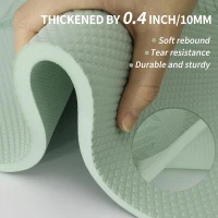 PAIDU Large Yoga Mat - 72 x 36 x 0.4 inches, Extra-Wide & Thick Non-Slip Exercise Mat for Yoga Studio, Gym or Home Workouts(m-3)