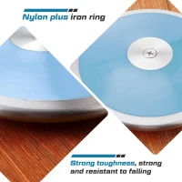 Wettarn 1 kg Discus for Men & Women – Track and Field Training (2-Pack)(m-4)