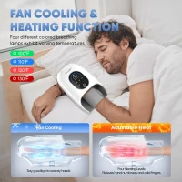 belhope Hand Massager with Compression, Heat and Cooling – 9 Modes, 4 Heat Levels, Timer and Safety Valve for Arthritis and Carpal Tunnel Relief (White)(m-4)