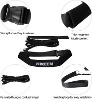 Hikeen 4M Swim Tether Belt – Stationary Harness for In-Place Swimming & Aquatic Resistance(m-2)