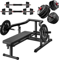 Z1-PRO Home Chest Press Bench – GOIMU Adjustable Flat/Incline/Decline Bench with Independent Arms for Chest & Core(m-1)