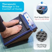 MedMassager Foot Massager Classic MMF08 - Portable Deep Tissue Circulation Therapy, Dual Speed Relief for Neuropathy & Foot Pain(m-2)