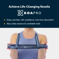KOAPRO Psoas & Hip Hook Release Tool — Targeted Deep-Tissue Massager for Iliacus, Hip Flexors, Iliopsoas, Piriformis, Back and Core(m-7)
