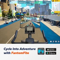 Merach Magnetic Exercise Bike S36 — Low-Noise Spinning Bike with Wide Seat, 330 lb Capacity, Exclusive App, Tablet Mount & Guided Courses(m-7)