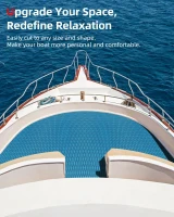 Abahub Self-Adhesive EVA Boat Deck Pad 6mm – Non-Slip Camouflage Traction Sheet 96''x16''/23.5''/38''/47'' & 48''x16'' Trimmable for Boats, SUP, Kayak, Surfboard(m-6)