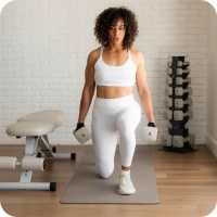 WeGym SafeGrip Square Free Weights — Anti-Roll, Thick Non-Slip Handles for Secure Home Workouts and Weightlifting(m-5)