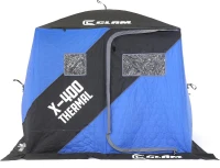 CLAM X Series Thermal Hub Shelter — Portable Angler Fishing Tent with Insulated Hub(m-6)