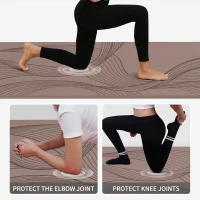 Extra-Wide Large Yoga Mat 72 in x 36 in x 10 mm — Thick, Comfortable, Non-Slip Exercise Mat for Home, Gym & Studio(m-2)