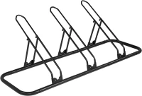 CyclingDeal Multi-Bike Floor Rack — Parking Stand for up to 6 Bicycles | Indoor Garage Storage with Tire Grooves (up to 29""), Holding Plates & Adjustable Spacing(m-1)