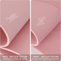 Large Yoga Mat 72"" x 36"" x 0.4"" - Extra-Wide, Extra-Thick Non-Slip Exercise Mat for Home, Studio or Gym Workouts(m-6)