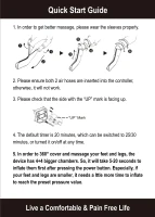 FIT KING Air Compression Leg & Foot Boots Massager - Full-Leg Circulation & Recovery System with Pressure Sensor, LCD Display & 3 Timers(m-7)